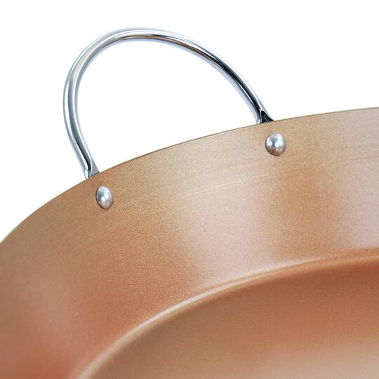 Oster Stonefire 16'' Copper Nonstick Carbon Steel Paella Pan